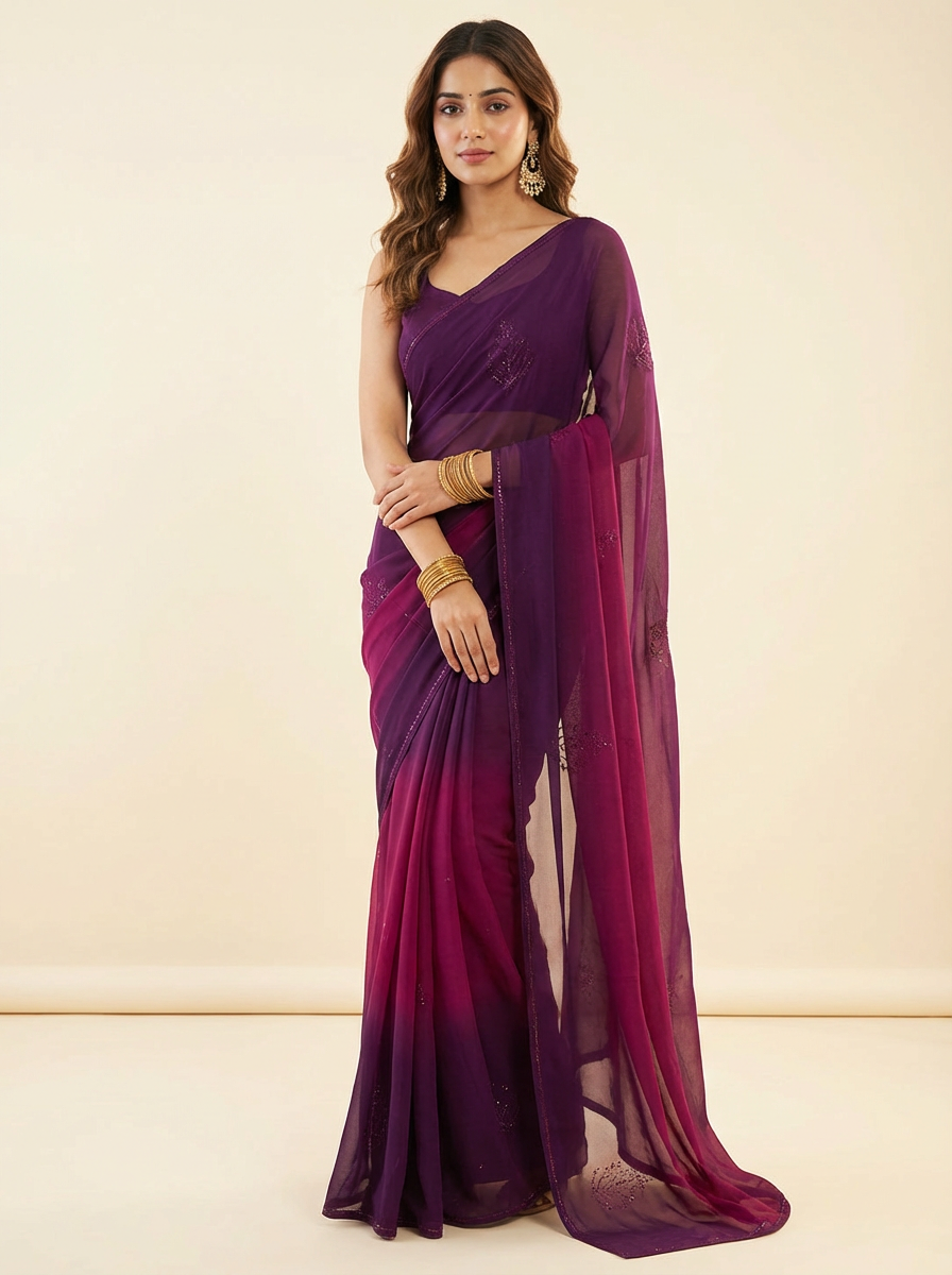 Wholesale Georgette Sarees